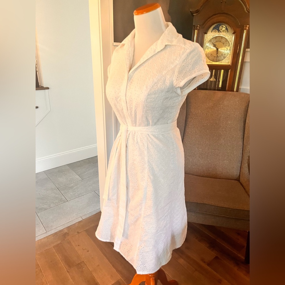 Autograph size 10 white lace dress - Picture 1 of 7
